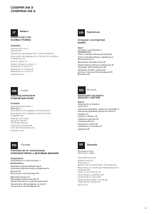 Manual Hotpoint-Ariston C 35S P6 (X) R /HA S Range