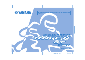 Manual de uso Yamaha Niken GT (2020) Motocicleta