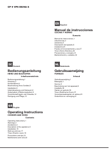 Bedienungsanleitung Hotpoint-Ariston CP9VP6 DE /HA S Herd