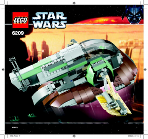 Bruksanvisning Lego set 6209 Star Wars Slave I