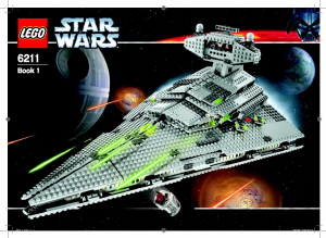 Manual Lego set 6211 Star Wars Imperial star destroyer