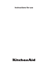 Manual KitchenAid KOTSP60600 Oven