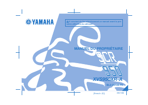 Mode d’emploi Yamaha SCR950 (2017) Moto