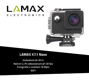 Manuál Lamax X7.1 Naos Akční kamera