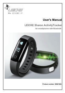 Handleiding Leicke WD67206 Sharon Activity tracker