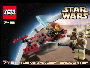 Manual de uso Lego set 7113 Star Wars Tusken raider encounter