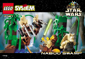 Manual de uso Lego set 7121 Star Wars Naboo swamp