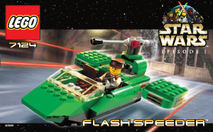 Brugsanvisning Lego set 7124 Star Wars Flash speeder