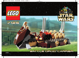 Bruksanvisning Lego set 7126 Star Wars Battle Droid Carrier