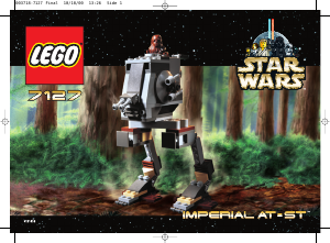 Brugsanvisning Lego set 7127 Star Wars Imperial AT-ST