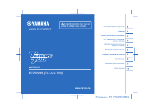 Manual Yamaha Tenere 700 Rally Edition (2021) Motocicleta