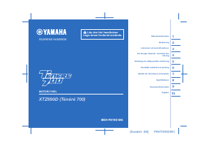 Bruksanvisning Yamaha Tenere 700 Rally Edition (2021) Motorcykel