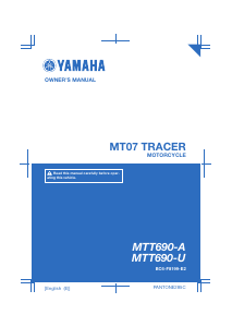 Manual Yamaha Tracer 700 (2017) Motorcycle