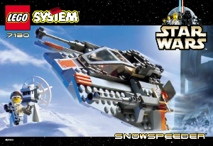 Handleiding Lego set 7130 Star Wars Snowspeeder