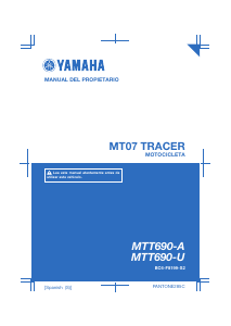 Manual de uso Yamaha Tracer 700 (2017) Motocicleta