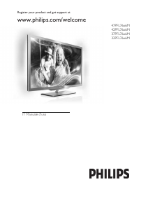 Manuale Philips 47PFL7656M LED televisore