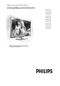 Návod Philips 47PFL7656K LED televízor