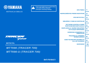 Instrukcja Yamaha Tracer 700 (2020) Motocykl