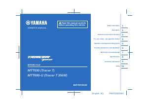 Manual Yamaha Tracer 700 (2021) Motorcycle