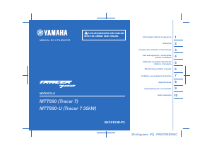 Manual Yamaha Tracer 700 (2021) Motocicleta