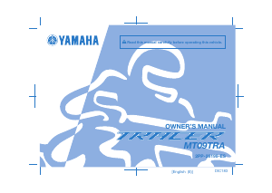 Manual Yamaha Tracer 900 (2016) Motorcycle