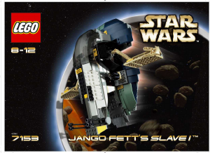 Bruksanvisning Lego set 7153 Star Wars Jango Fetts Slave I