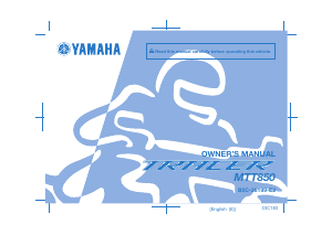 Handleiding Yamaha Tracer 900 (2020) Motor