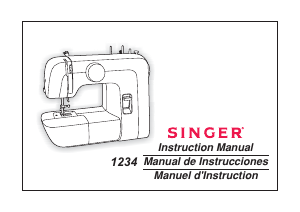 Manual de uso Singer 1234 Máquina de coser