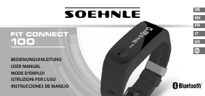 Manual de uso Soehnle Fit Connect 100 Rastreador de actividad