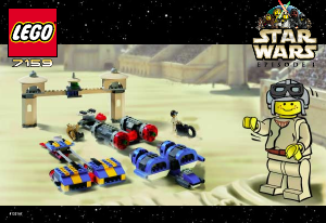 Handleiding Lego set 7159 Star Wars Podracing bucket