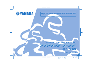 Manual Yamaha Tracer 900 GT (2018) Motocicleta