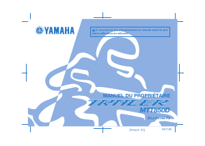Mode d’emploi Yamaha Tracer 900 GT (2020) Moto