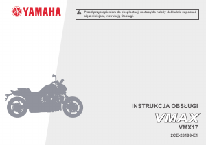 Instrukcja Yamaha VMAX (2016) Motocykl