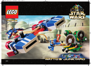 Manual de uso Lego set 7186 Star Wars Chatarrería de Watto