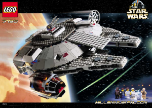 Bruksanvisning Lego set 7190 Star Wars Millennium Falcon