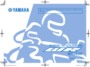 Manual Yamaha WR250R (2015) Motocicleta