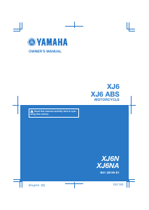 Manual Yamaha XJ6-N (2016) Motorcycle