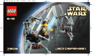 Bedienungsanleitung Lego set 7203 Star Wars Jedi Defense I