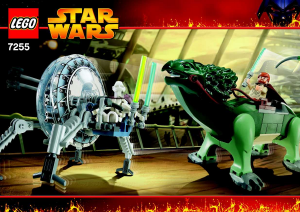 Handleiding Lego set 7255 Star Wars General Grievous chase