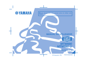 Manual Yamaha XSR700 (2017) Motocicleta