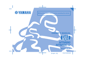 Manual Yamaha XSR700 (2018) Motorcycle
