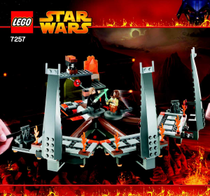 Mode d’emploi Lego set 7257 Star Wars Ultimate Lightsaber Duel