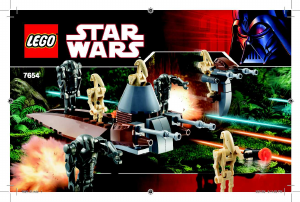 Bruksanvisning Lego set 7654 Star Wars Droids Battle Pack