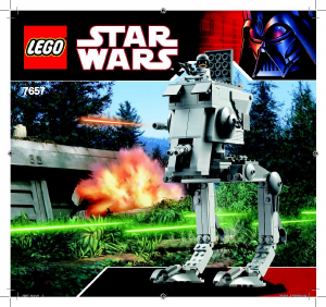 Käyttöohje Lego set 7657 Star Wars AT-ST