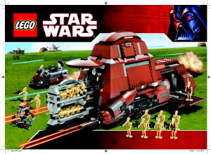 Mode d’emploi Lego set 7662 Star Wars Trade Federation MTT