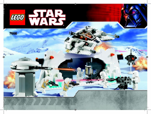 Bedienungsanleitung Lego set 7666 Star Wars Hoth Rebel Base