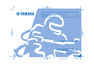 Kullanım kılavuzu Yamaha XVS950CU (2016) Motosiklet