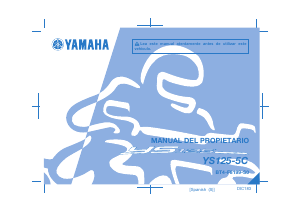 Manual de uso Yamaha YS125 (2017) Motocicleta