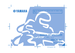 Manual Yamaha YS125 (2017) Motocicleta
