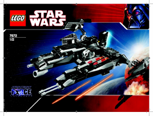 Bruksanvisning Lego set 7672 Star Wars Rogue Shadow